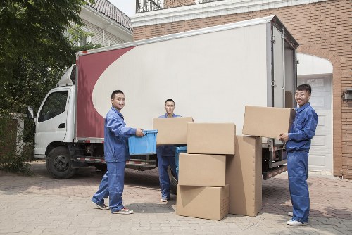 Professional movers handling a house relocation in Bermondsey