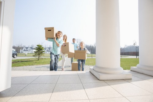 Office relocation service professionals at work in Bermondsey